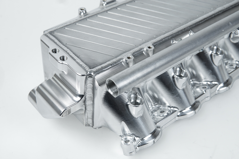 CSF Toyota A90/A91 Supra/ BMW G-Series B58 Charge-Air Cooler Manifold- Machined Billet Aluminum - Image 5