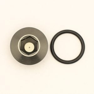 DeatschWerks 10AN ORB Male Plug Low Profile Internal Allen/Hex (Incl. O-Ring)