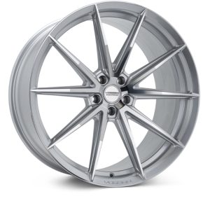 Vossen HFX-2 22x10.5 / 5x114.3 / ET32 / Deep Face / 73.1 - Silver Polished Wheel