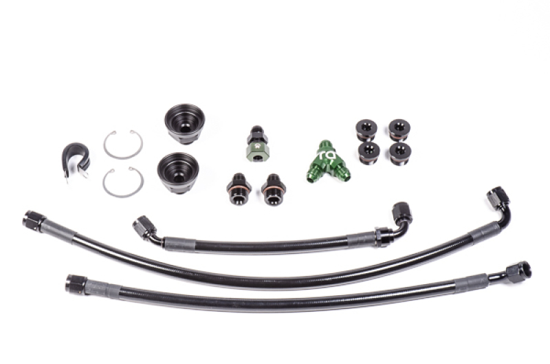 Radium Engineering Nissan VQ35HR & VQ37VHR Fuel Rail Plumbing Kit - Image 3