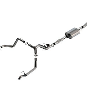 Borla 2024 Chevrolet/GMC 1500 ZR2 & AT4X 6.2L V8 4WD 4DR ATAK Catback Exhaust w/ Turndown Tips
