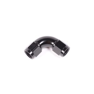 Radium Engineering 6AN Coupler Female to Female 90 DEG