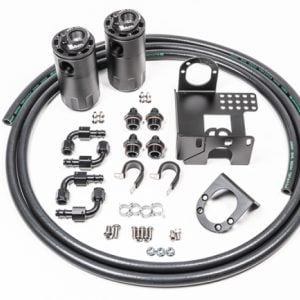 Radium Engineering 90-05 Mazda MX-5 Dual Catch Can Kit Fluid Lock