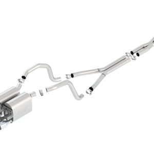 Borla 05-08 Chevrolet Corvette Coupe/Conv 6.0L/6.2L 8cyl 4spd/6spd RWD inS-Type IIin Catback Exhaust