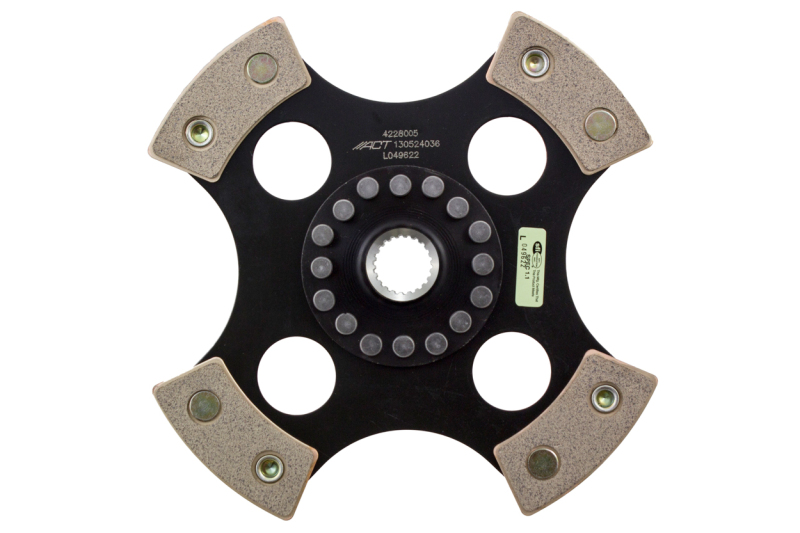 ACT 2005 Mazda 3 4 Pad Rigid Race Disc - Image 9