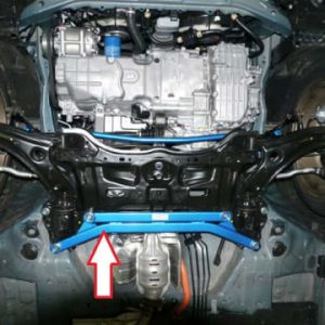 Cusco Lower ARM Bar VER2 Front FIT GE8 CR-Z ZF1 inSIGHT FF OK W/ VER1