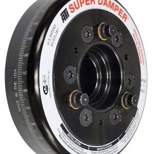 ATI Damper - 6.325in - Steel - Chevy LS - Smooth - C-Bore Front - 3 Ring