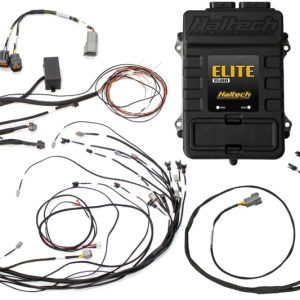 Haltech Elite 1500 Terminated Harness ECU Kit w/ Square EV1 Injector Connectors