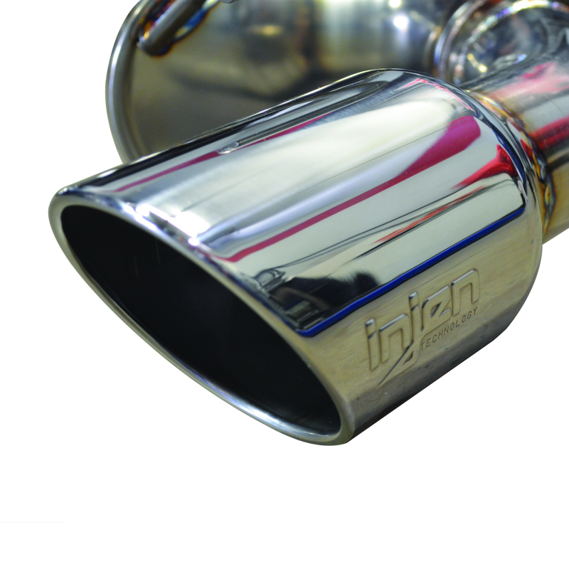 Injen 16-20 Chevy Camaro 2.0L 4 Cyl Full 3in Cat-Back Stainless Steel Exhaust w/SS Flanges & Y Pipe - Image 5