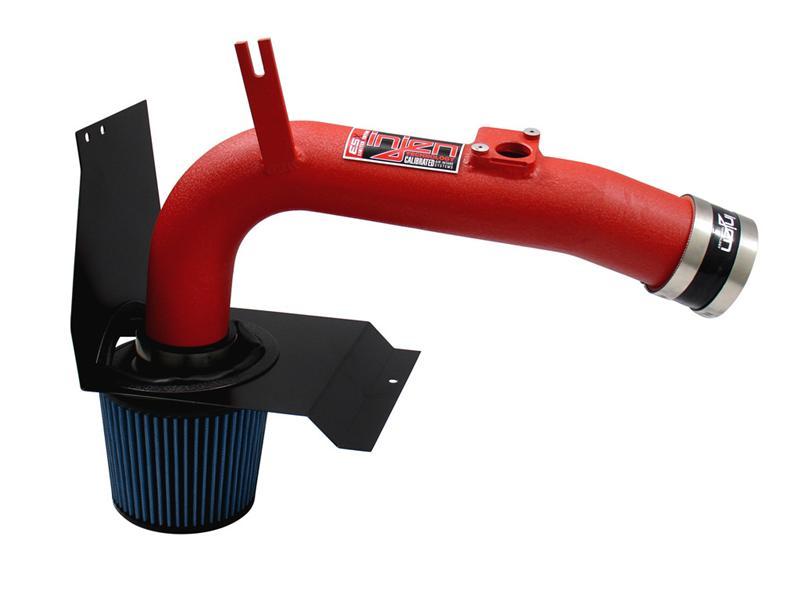 Injen 08-13 Subaru WRX/STi 2.5L (t) Wrinkle Red Cold Air Intake - Image 4
