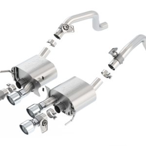 Borla 2014 Chevrolet Corvette C7 6.2L 8cyl ATAK Exhaust w/ NPP Dual Mode (rear section only)