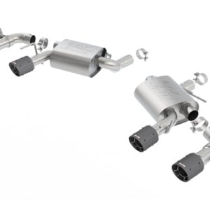 Borla 2016-2017 Chevy Camaro V8 SS AT/MT ATAK Rear Section Exhaust with Dual Mode Valves