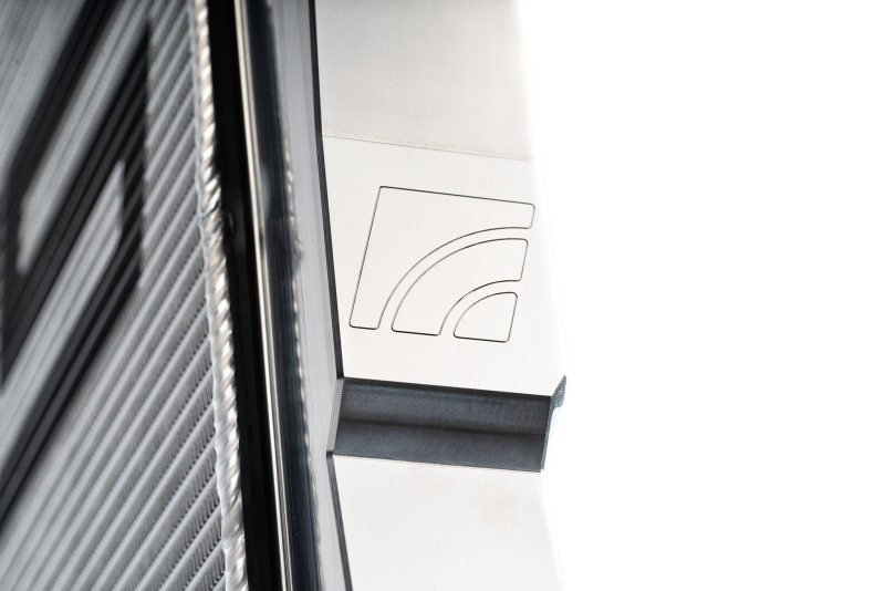 AMS Performance BMW G8X M2/M3/M4 S58 Heat Exchanger (Black Logo) - Image 3
