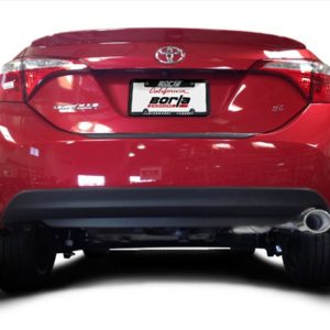 Borla 14-17 Toyota Corolla S 1.8L AT/MT FWD 4Dr S-Type Single Oval Rolled Angle-Cut Rear Sec Exhaust