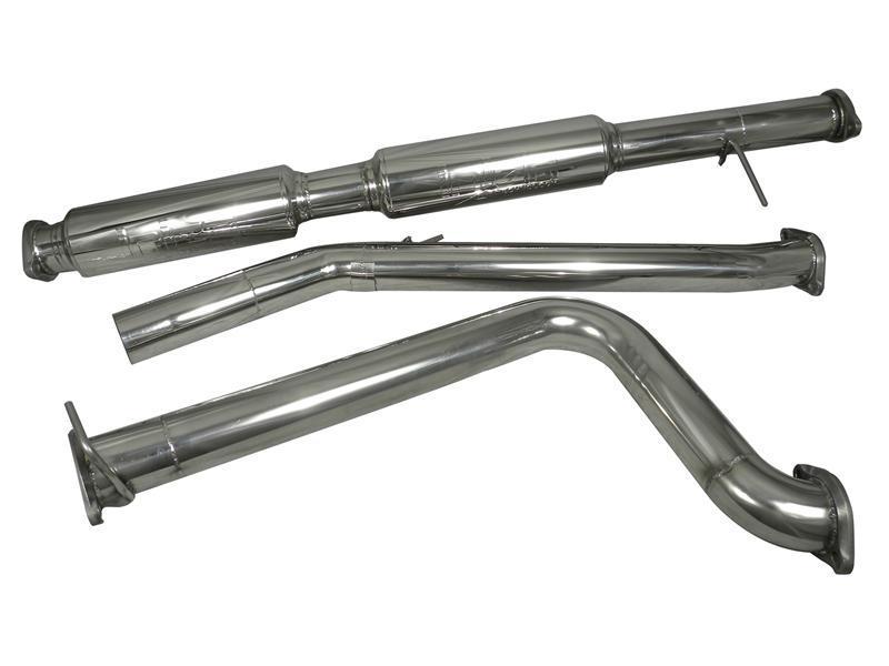 Injen 2013 Dodge Dart 1.4L (t) Catback Stainless Steel Single Outlet 3in Race Inspired Exhaust - Image 4