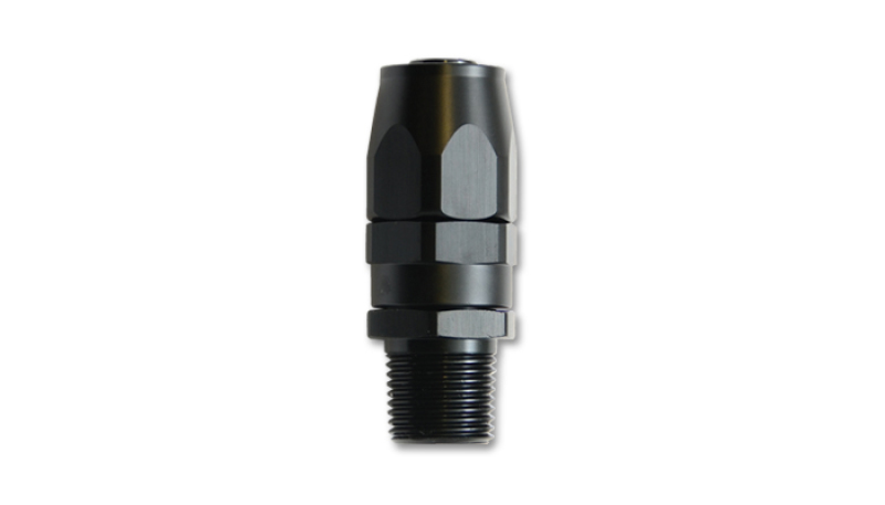 Vibrant -16AN Male NPT Straight Hose End Fitting - 3/4 NPT - Image 2