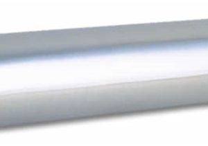Vibrant 3in Round SS Truck/SUV Exhaust Tip (Single Wall Angle Cut) - 2.5in inlet 18in long