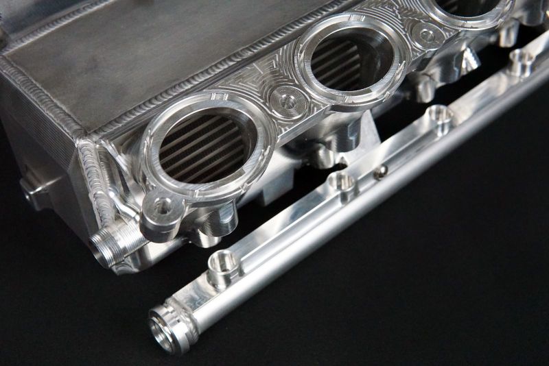CSF Toyota A90/A91 Supra/ BMW G-Series B58 Charge-Air Cooler Manifold- Machined Billet Aluminum - Image 9