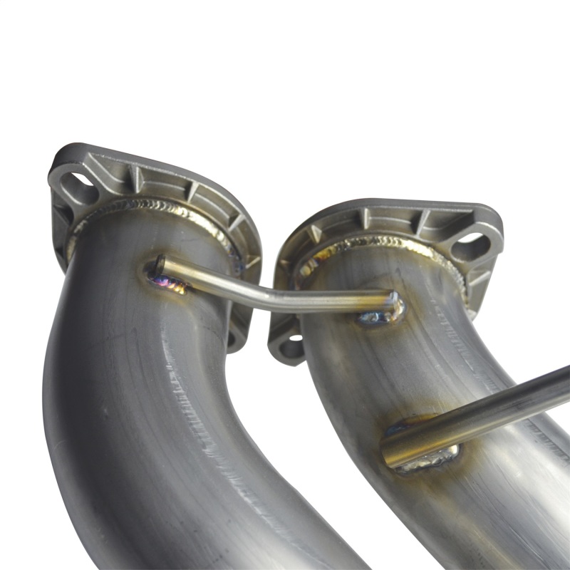 Injen 17-20 Ford F150 Raptor Super Crew V6 3.5L 3in Cat-Back SS Exhaust w/ Dual Black Chrome Tips - Image 4