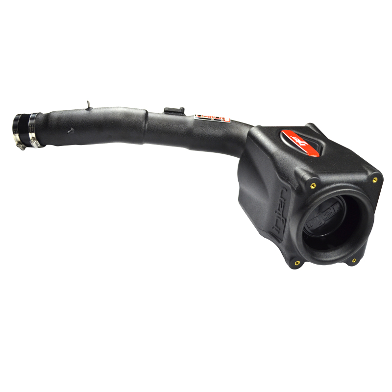 Injen 06-09 FJ 4.0L V6 w/ Power Box Wrinkle Black Power-Flow Air Intake System - Image 6