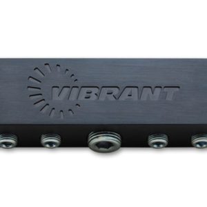 Vibrant Aluminum Vacuum Manifold (new design) - Black
