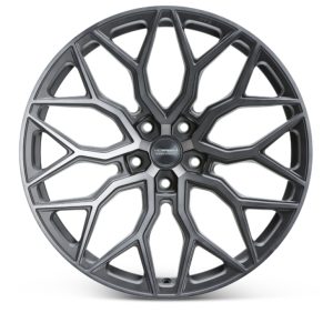 Vossen HF-2 20x10.5 / 5x120 / ET42 / Deep Face / 72.56 - Tinted Matte Gunmetal Wheel