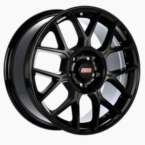 BBS XR 18x8 5x112 ET44 Black Gloss Wheel -82mm PFS/Clip Required