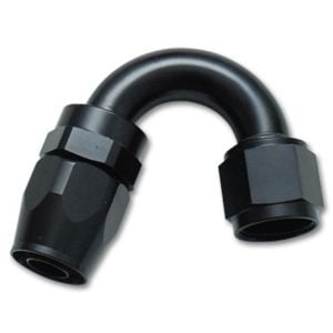 Vibrant -8AN 150 Degree Elbow Hose End Fitting