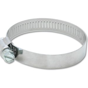 Vibrant S.S. Worm Gear Clamps Pack of 10 - Clamping Range: 0.75in - 1.50in (19mm - 38mm)