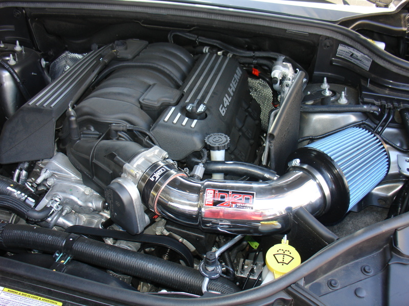 Injen 13 Jeep Grand Cherokee SRT-8 6.4L V8 Polished Short Ram Intake w/ Heat Shield - Image 2
