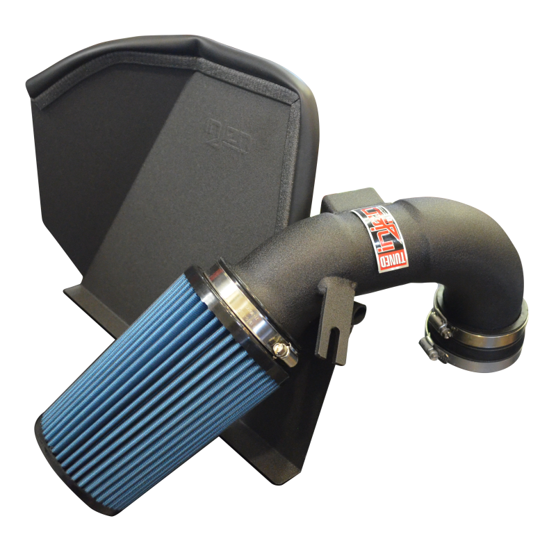 Injen 16-18 BMW 330i B48 2.0L (t) Wrinkle Black Cold Air Intake - Image 2