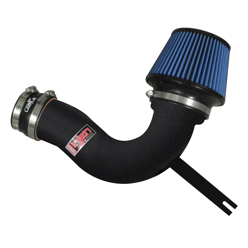 Injen 13 Ford Explorer Sport 3.5L EcoBoost V6 Wrinkle Black Tuned Intake w/ Dry Web Filter - Image 2