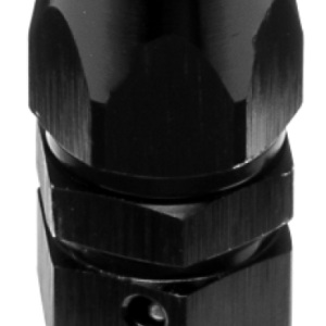 Vibrant -3AN Straight High Flow Hose End Fitting for PTFE Lined Flex Hose - Aluminum