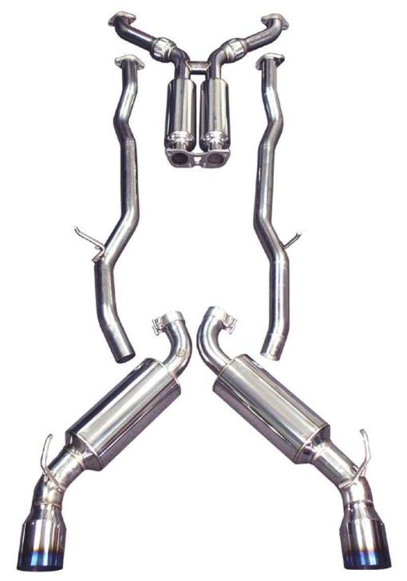 Injen 13-20 Subaru BRZ/Toyota 86 2.0L 4cyl SS CB Exhaust w/ Dual Injen Embossed Muffler - Image 6