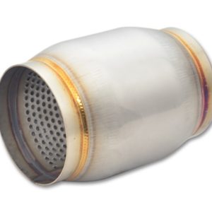 Vibrant SS Race Muffler 3in inlet/outlet x 5in long