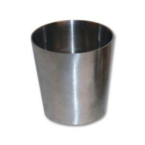 Vibrant 4.0in x 2.0in 304 Stainless Steel Straight Reducer