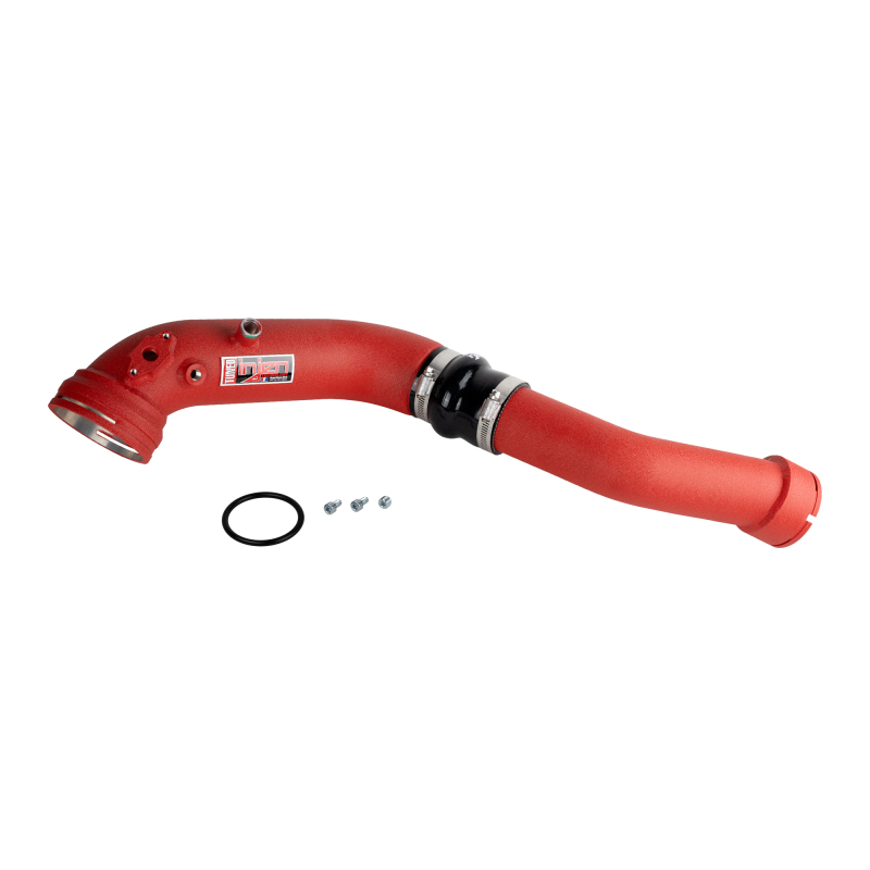 16-20 BMW L6-3.0L/ Turbo/ Twin Turbo/L4-2.0L/ L6-2.5L Wrinkle Red Turbo SES Intercooler Pipes - Image 5