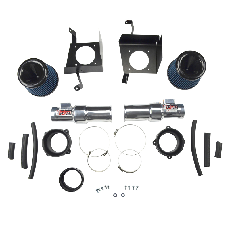 Injen 07-08 350Z 3.5L V6 Air Fusion and Air Horns Polished Short Ram Intake - Image 3