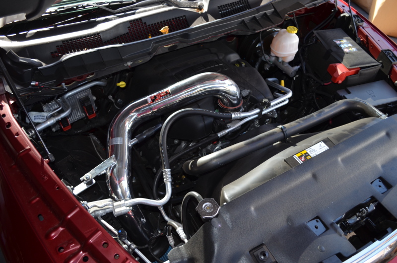 Injen 09-12 Dodge Ram 1500 5.7L V8 Hemi Polished Power-Flow Air Intake System w/ MR Tech - Image 2