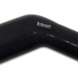 Vibrant 45 Degree Silicone Transition Elbow Hose ID 2.25in x 2.00in