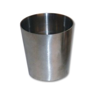 Vibrant 2in x 2.5in T304 SS Straight Reducer 2in long