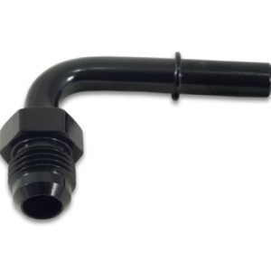 Vibrant 90 Degree Male AN Push-On EFI Adapter AN -6 Barb 0.375in
