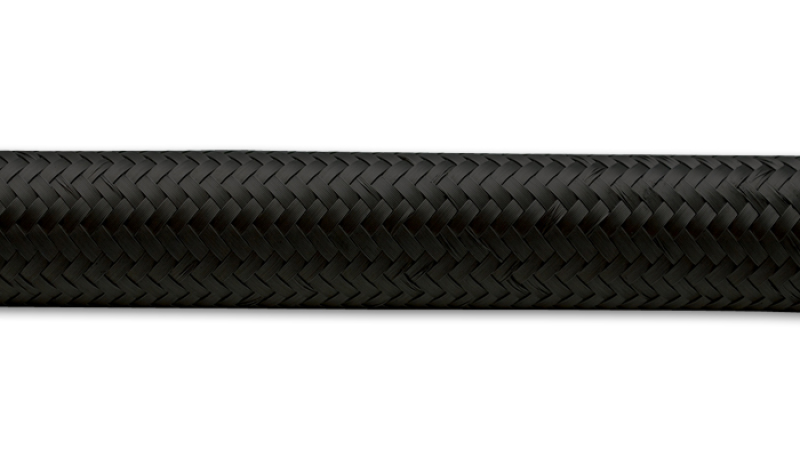 Vibrant -16 AN Black Nylon Braided Flex Hose (5 foot roll) - Image 3