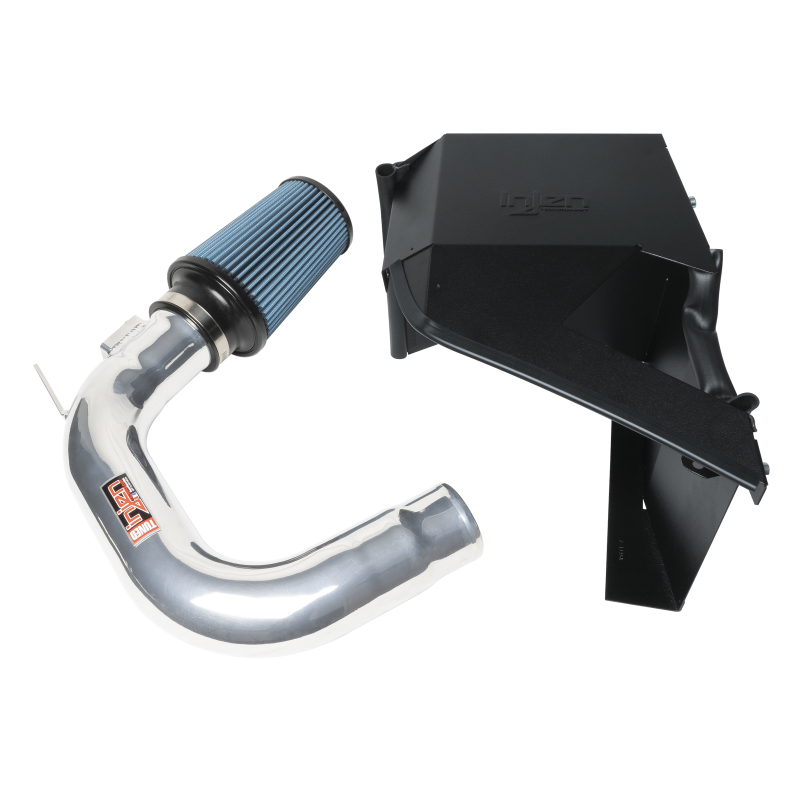 Injen 15-21 Subaru WRX 2.0L 4 Cyl. Polished Cold Air Intake - Image 4