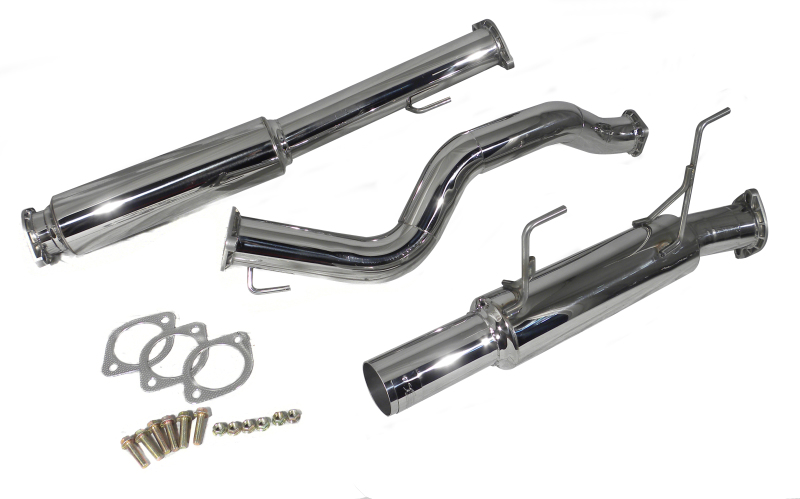Injen 11-17 Nissan Juke 1.6L 4cyl Turbo FWD ONLY (incl Nismo) SS Cat-Back Exhaust - Image 2