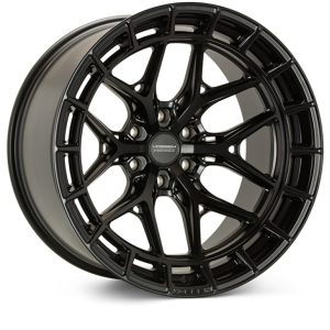 Vossen HFX-1 24x10 / 6x135 / ET25 / Deep / 87.1 CB - Satin Black Wheel