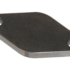 Vibrant Wastegate Block Off Flange (DrilledHoles) Mild Steel 3/8in Thick