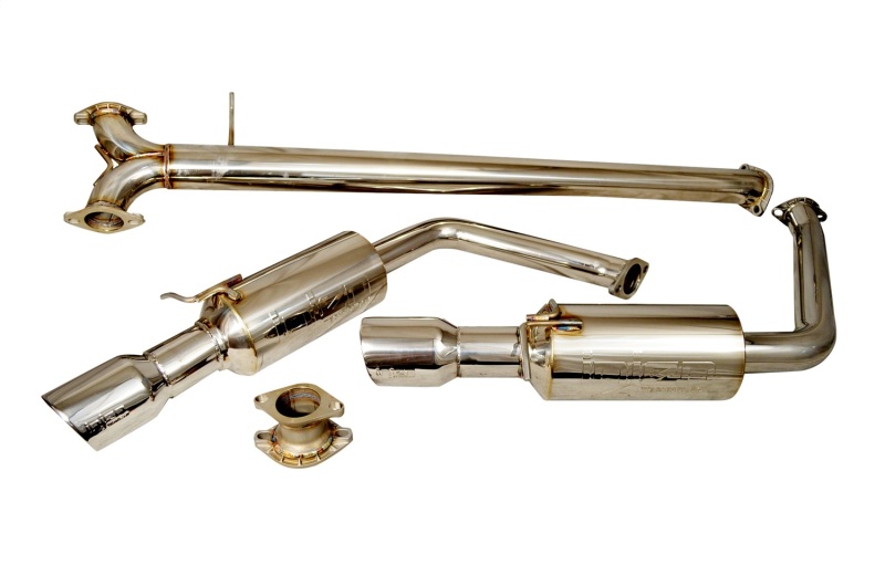 Injen 2011-14 Hyundai Sonata/Kia Optima 2.0L - 3inch Cat Back w/ Dual 60mm Mufflers - Image 2