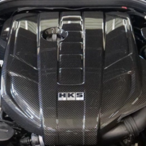 HKS DRY CARBON ENGINE COVER A90 RZ