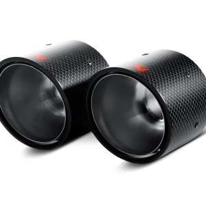 Akrapovic 07-14 MINI Cooper S (R56) / Cooper S Cabrio (R57) Tail Pipe Set (Carbon)